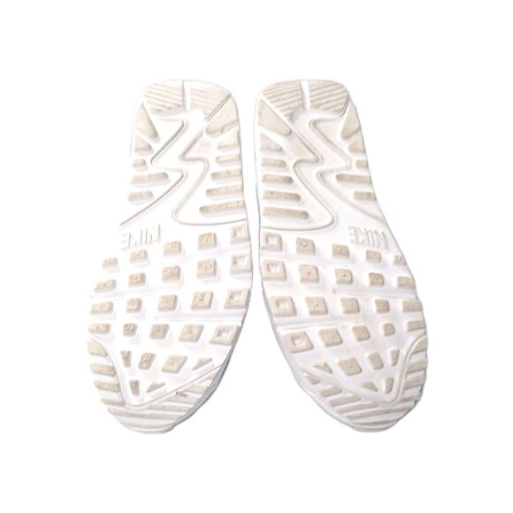 Nike Air Max 90 Shoes Women's Size 8.5 Triple White Sneakers - Picture 9 of 9